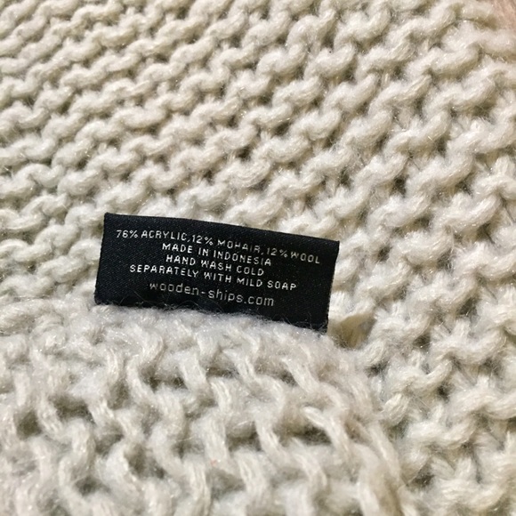 ⚡️⚡️ SALE Wooden Ships Grey Infinity Scarf - Picture 4 of 4